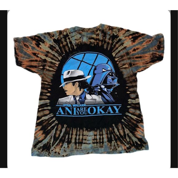 Michael Jackson Star Wars Tie-Dye Tee - Picture 1 of 3